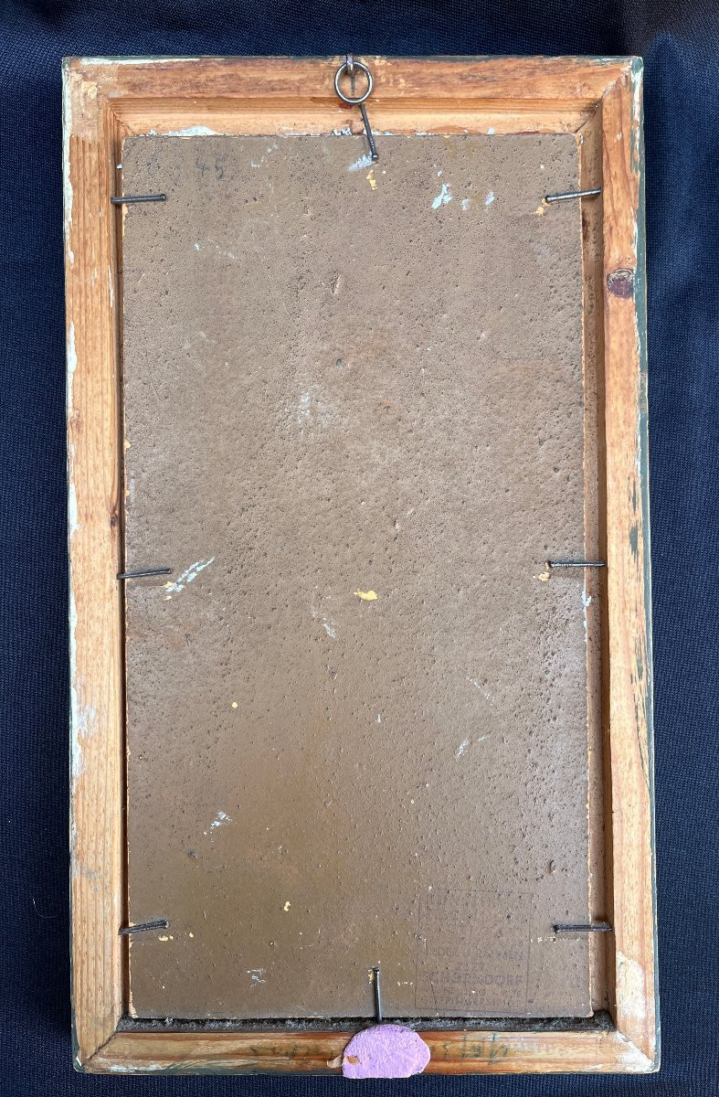 Jakob Bräckle  Paysage sous la neige 1945-photo-2