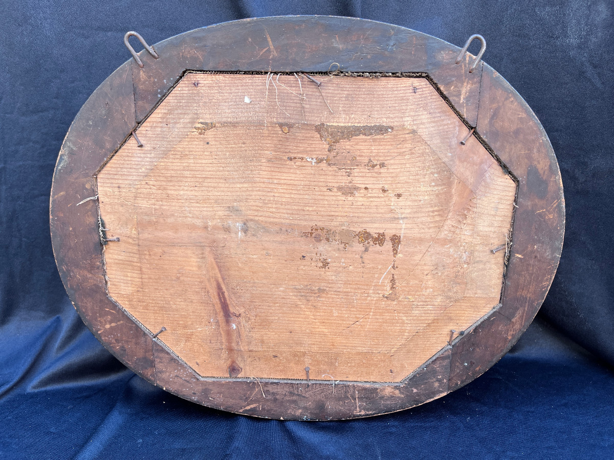 Napoleon III Floral Tapestry Coat Rack-photo-1