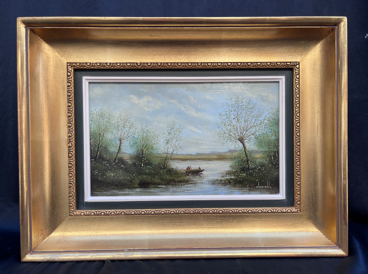 Olivier Donato: huile sur bois