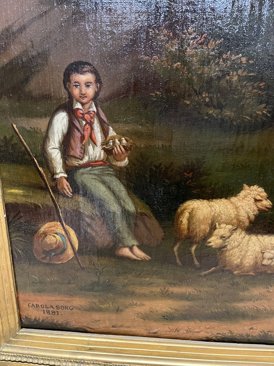 Hst: Carola Sorg 1891 - Alsace - Strasbourg-photo-2