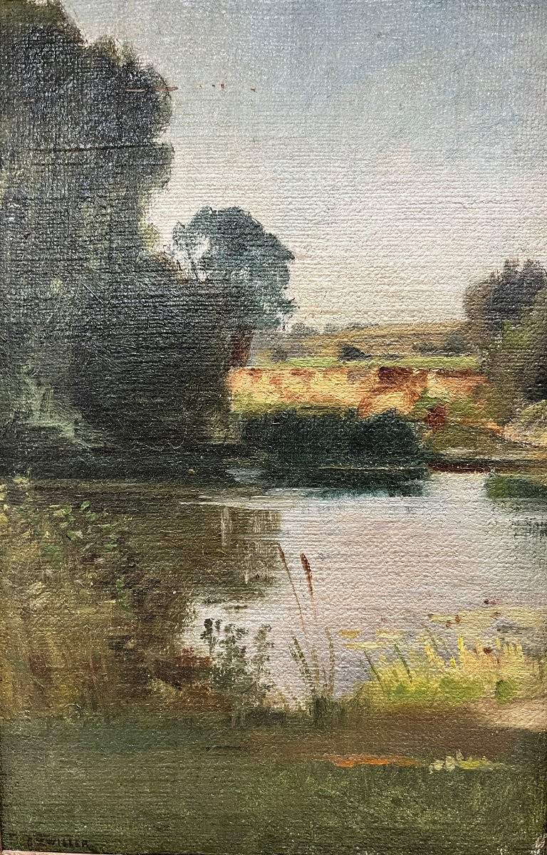 Tableau  Marie-Augustin Zwiller. Alsace-photo-3