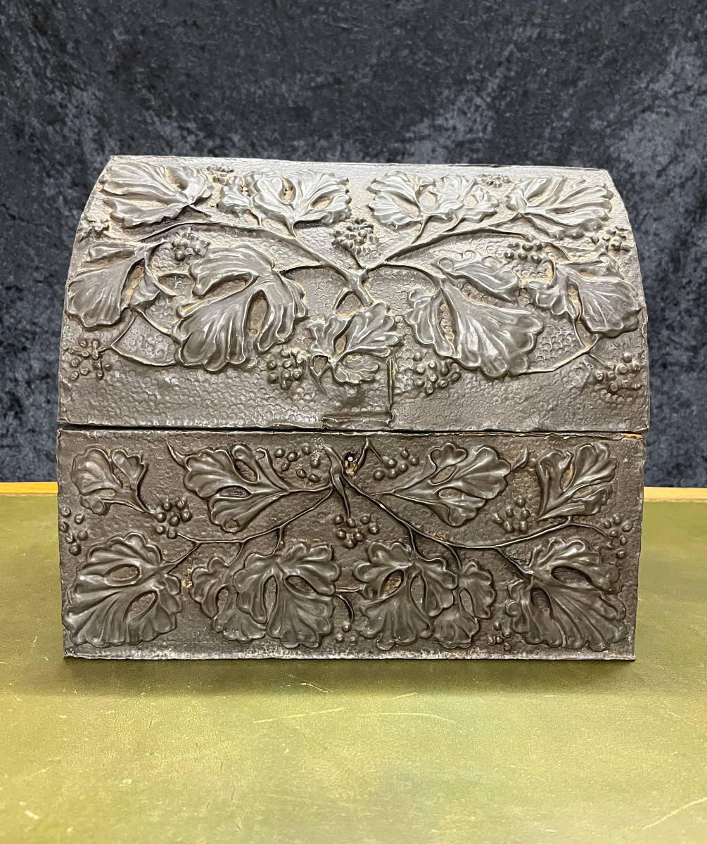 Repoussé Reliquary Casket, 19th Century 