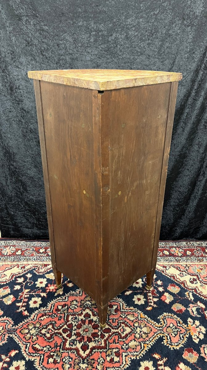 Encoignure de style Louis XVI Faubourg Saint Antoine -photo-3