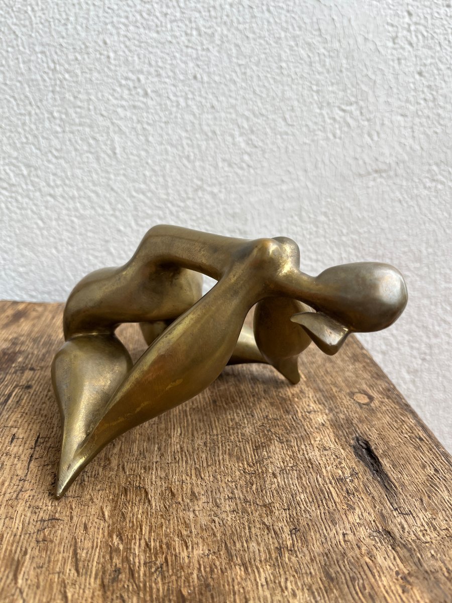 Bronze Noël Thomann - Nu féminin --photo-2