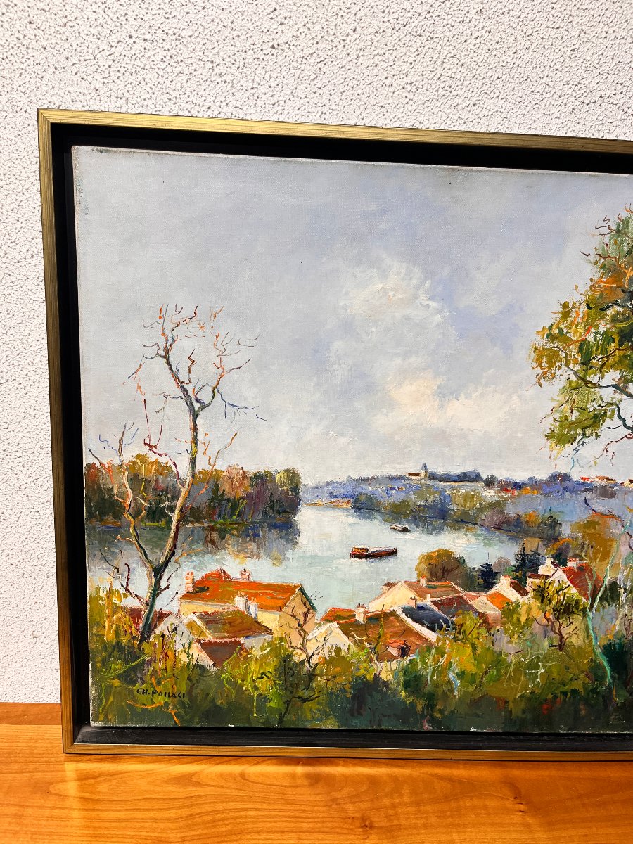 Hst. Charles Pollaci: La Frette-sur-seine-photo-4