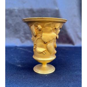 Vase en Bronze doré Barbedienne