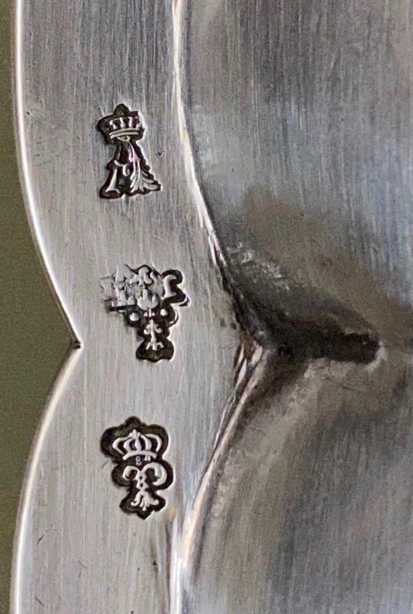 Square Bowl, Silver, Paris, 18th-photo-4