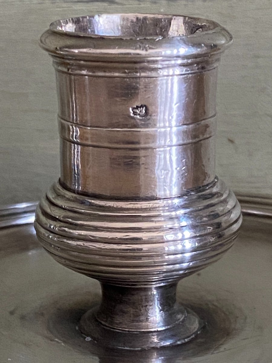 Bougeoir à Main, Argent, Paris, 1742-photo-4