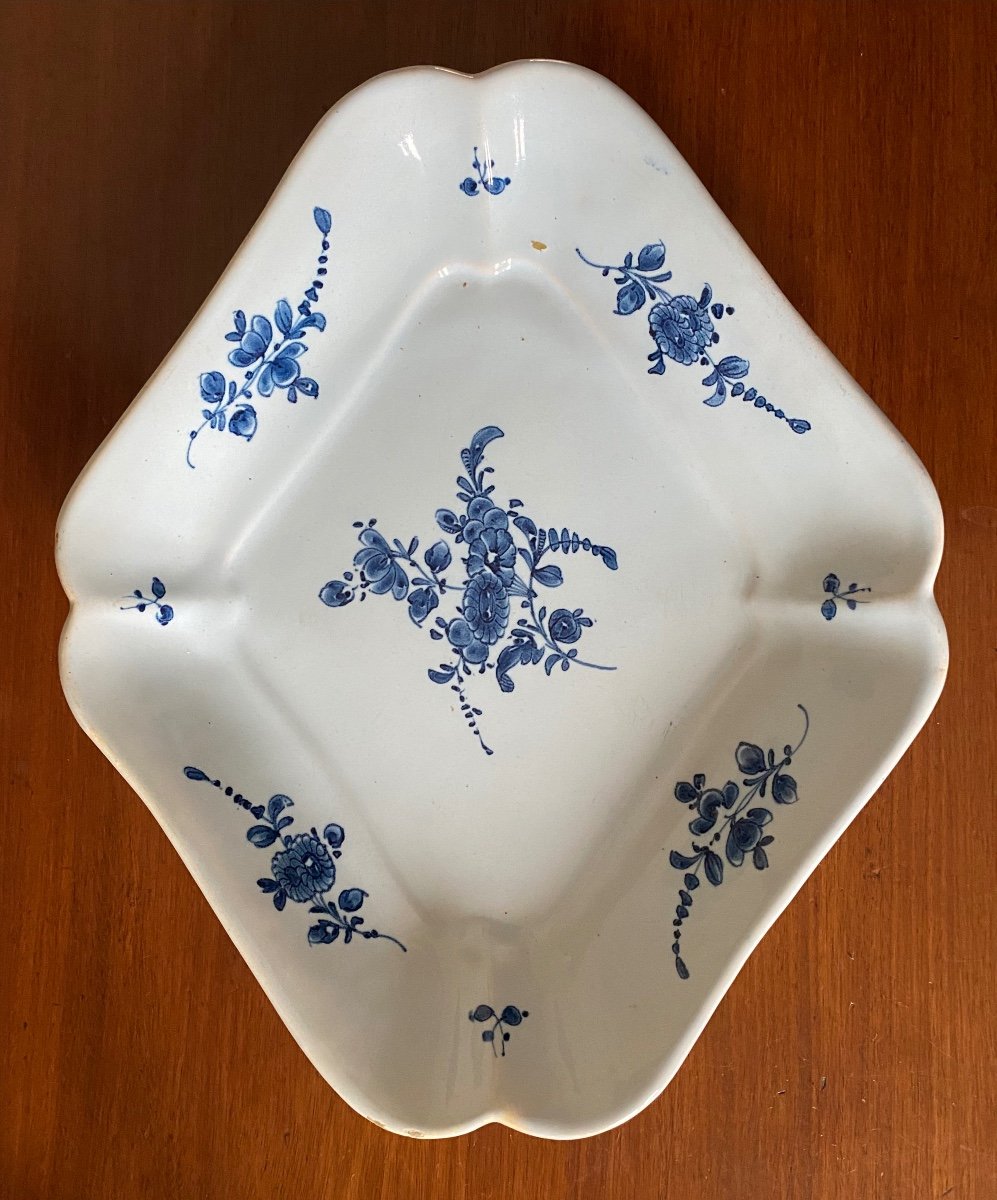 Petit Plat, Ravier, Faïence, Est de la France, XVIIIè-photo-4