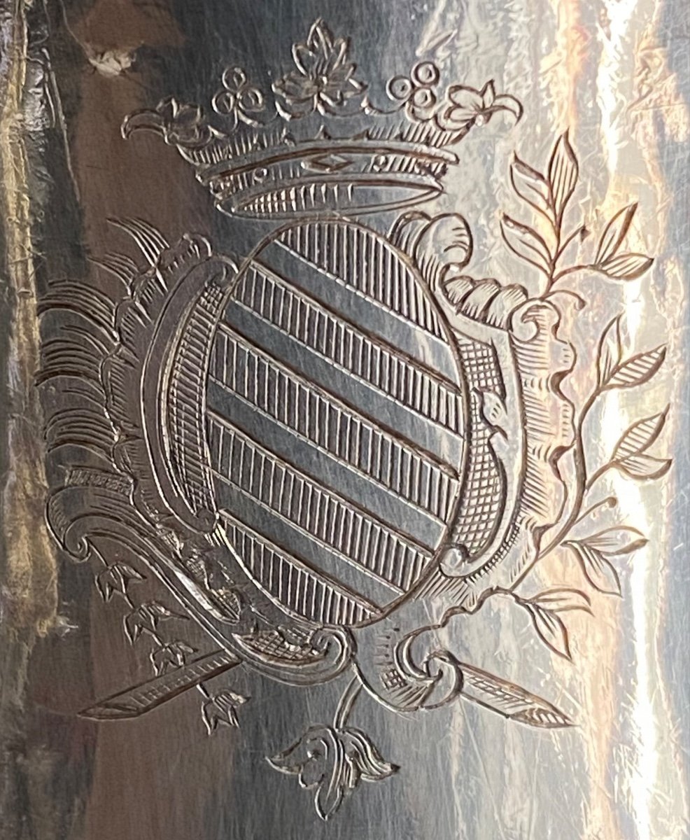Montpellier, Jug, Silver, Coat Of Arms, 1773