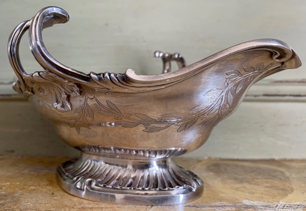 Gravy Boat, Silver, Paris, 1774-photo-6