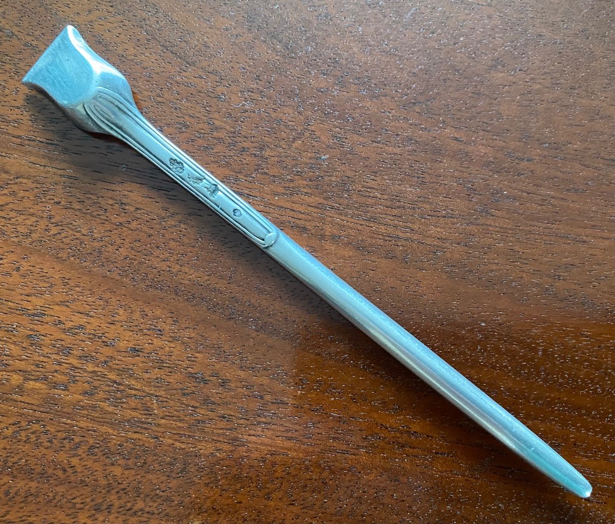 Marrow Spoon, Marrow Pull, Salt Shovel, Silver, 18th Century