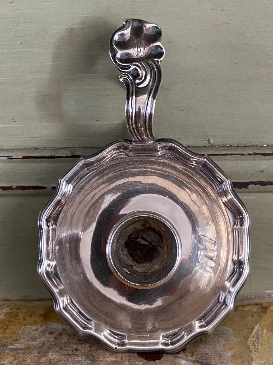 Bougeoir à Main, Argent, Paris 1752-photo-2