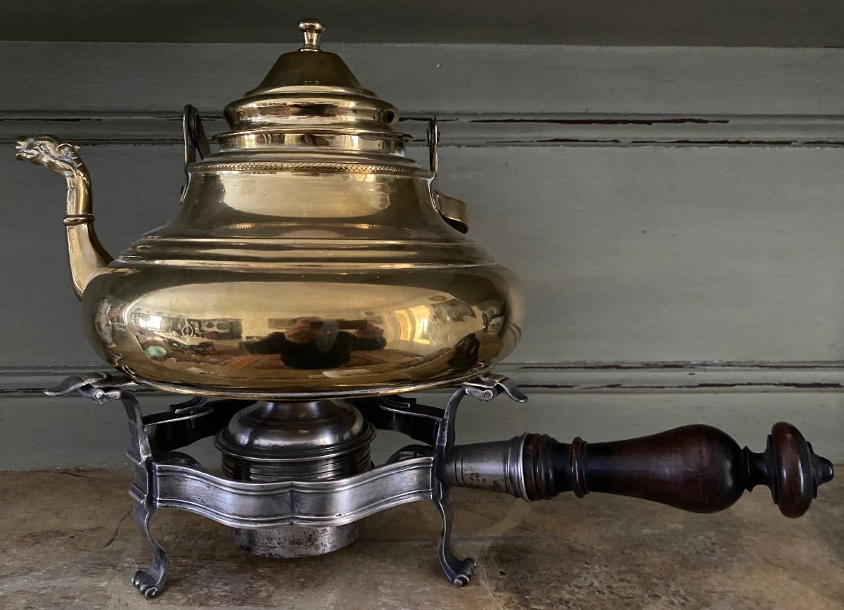 Kettle, Tinned Copper, England, 18th Century-photo-2