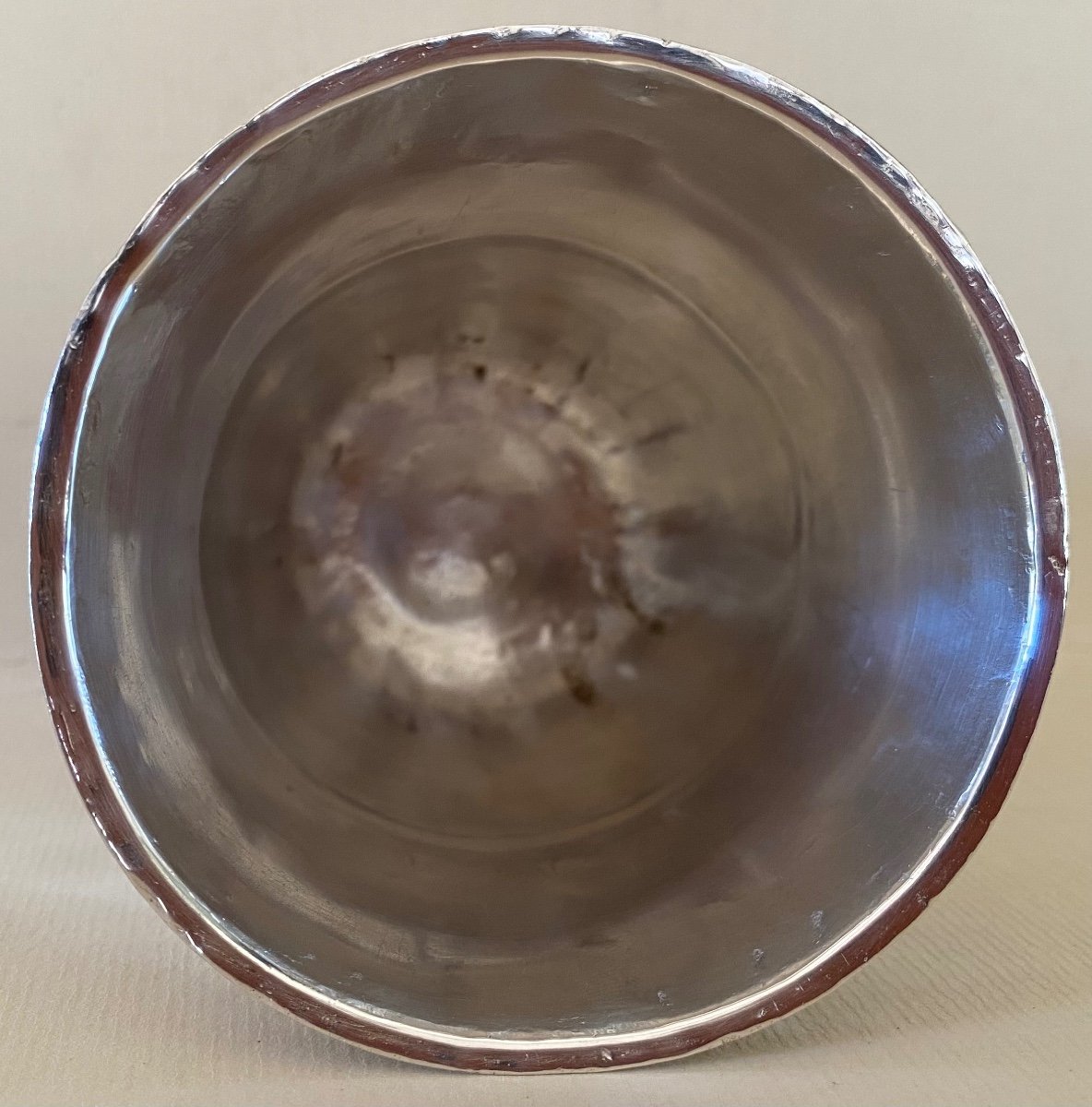 Timbale tulipe, à Appliques, Argent, Gravé, Paris, 1739-photo-3