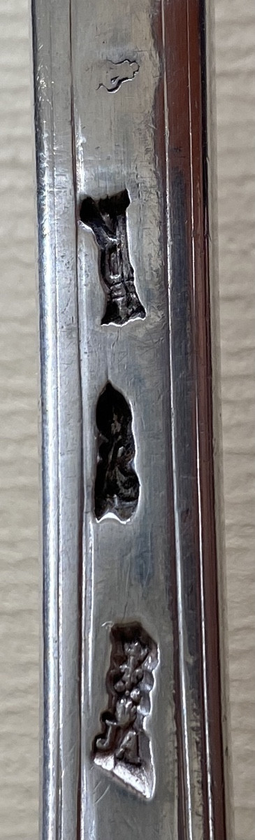 Louche, Argent, Filets, Paris 1758-photo-3