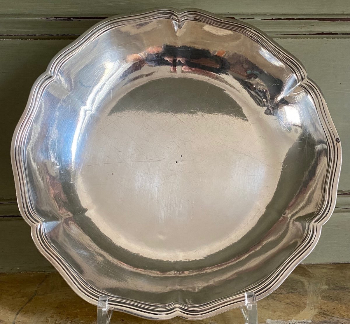 Paris 1761, Round Bowl, Dish, Silver