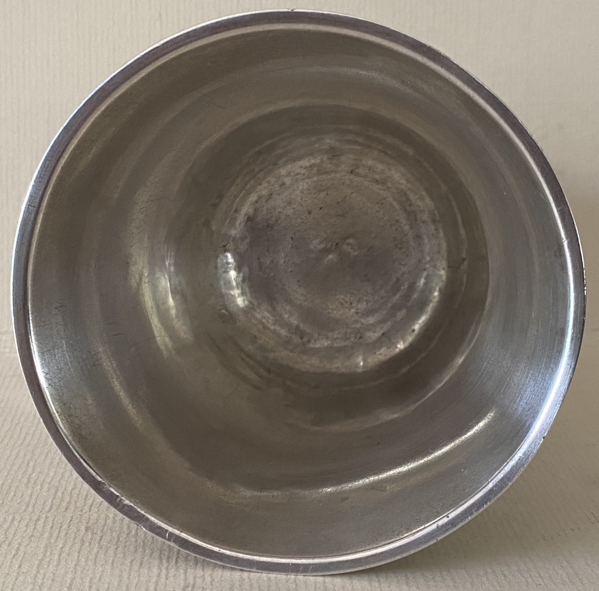 Meaux, timbale tulipe gravée, argent, 1758-photo-4