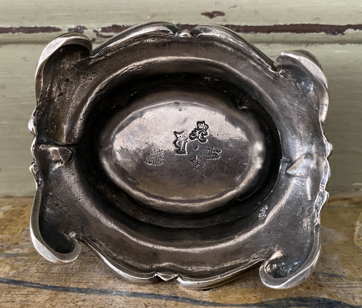 Covered Salt Cellar, Silver, Paris 1756-photo-1