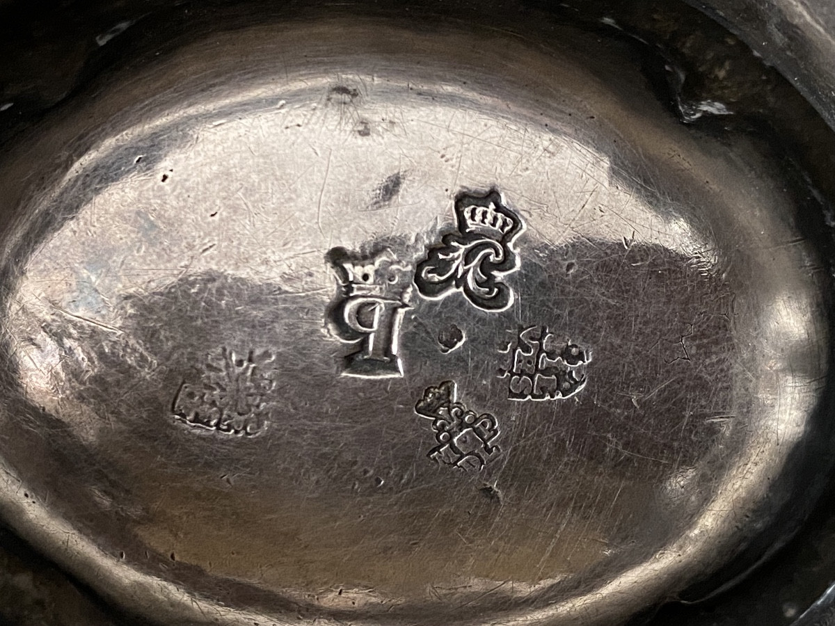 Covered Salt Cellar, Silver, Paris 1756-photo-2