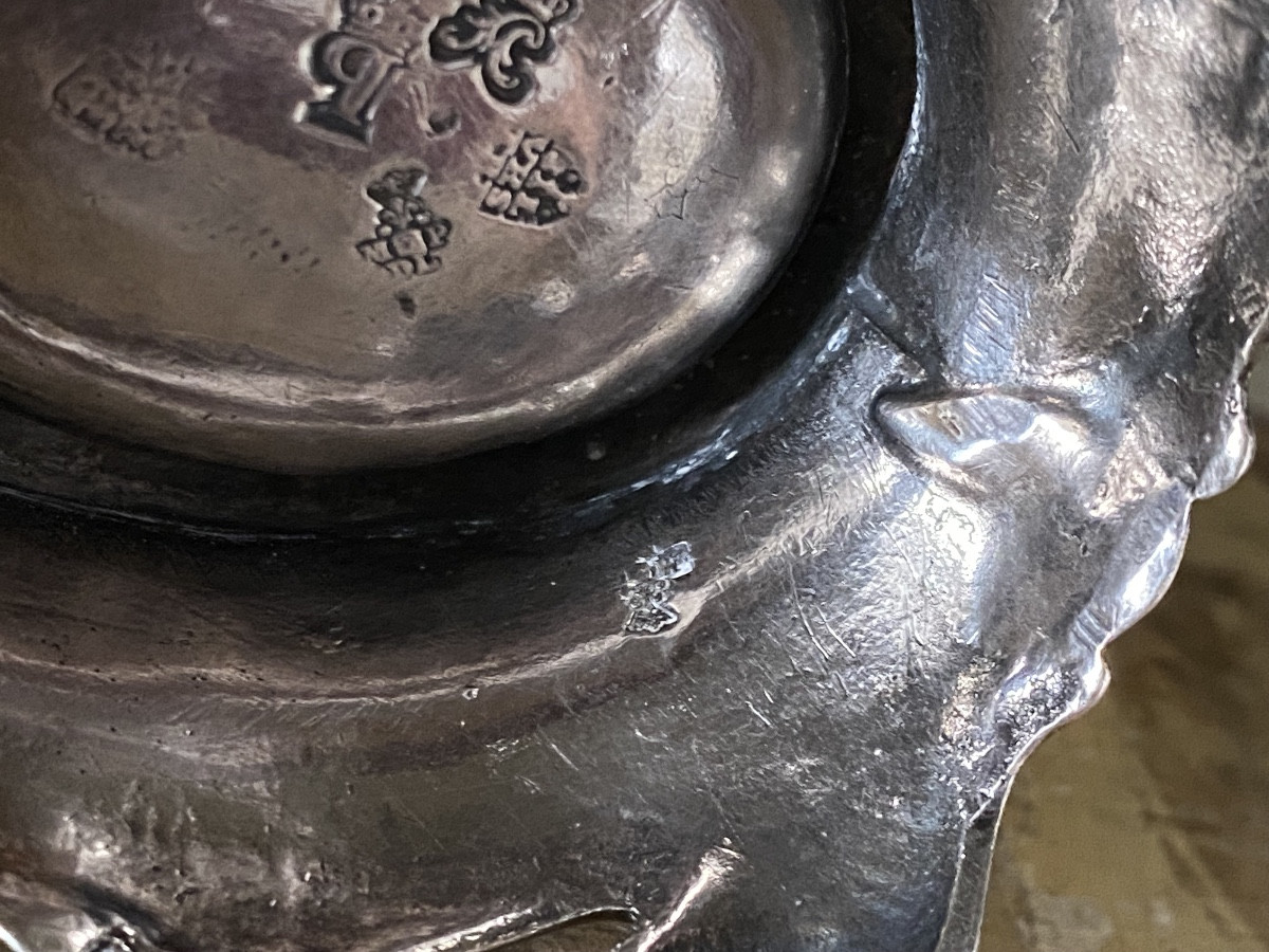Covered Salt Cellar, Silver, Paris 1756-photo-3