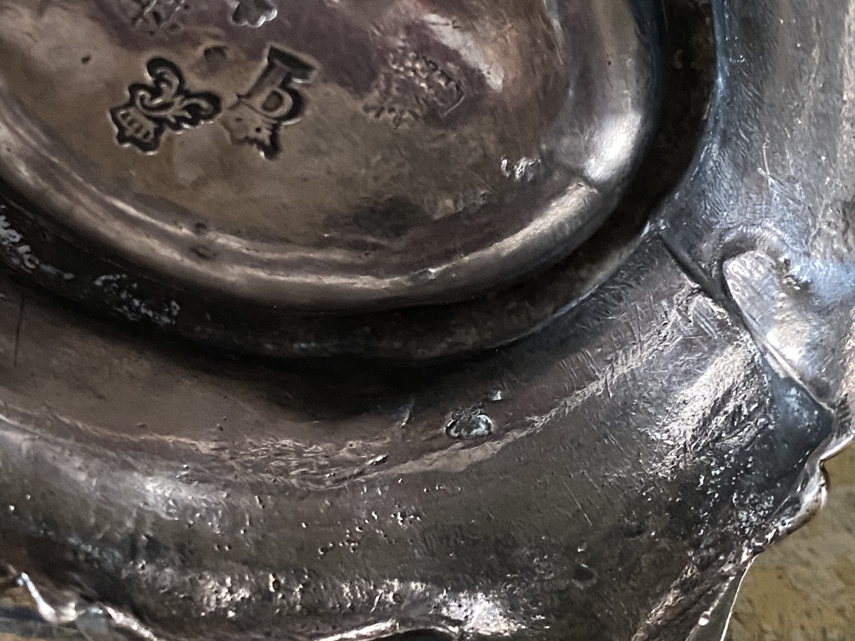 Covered Salt Cellar, Silver, Paris 1756-photo-4