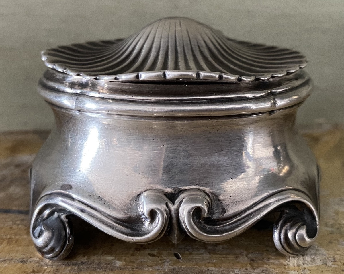 Covered Salt Cellar, Silver, Paris 1756