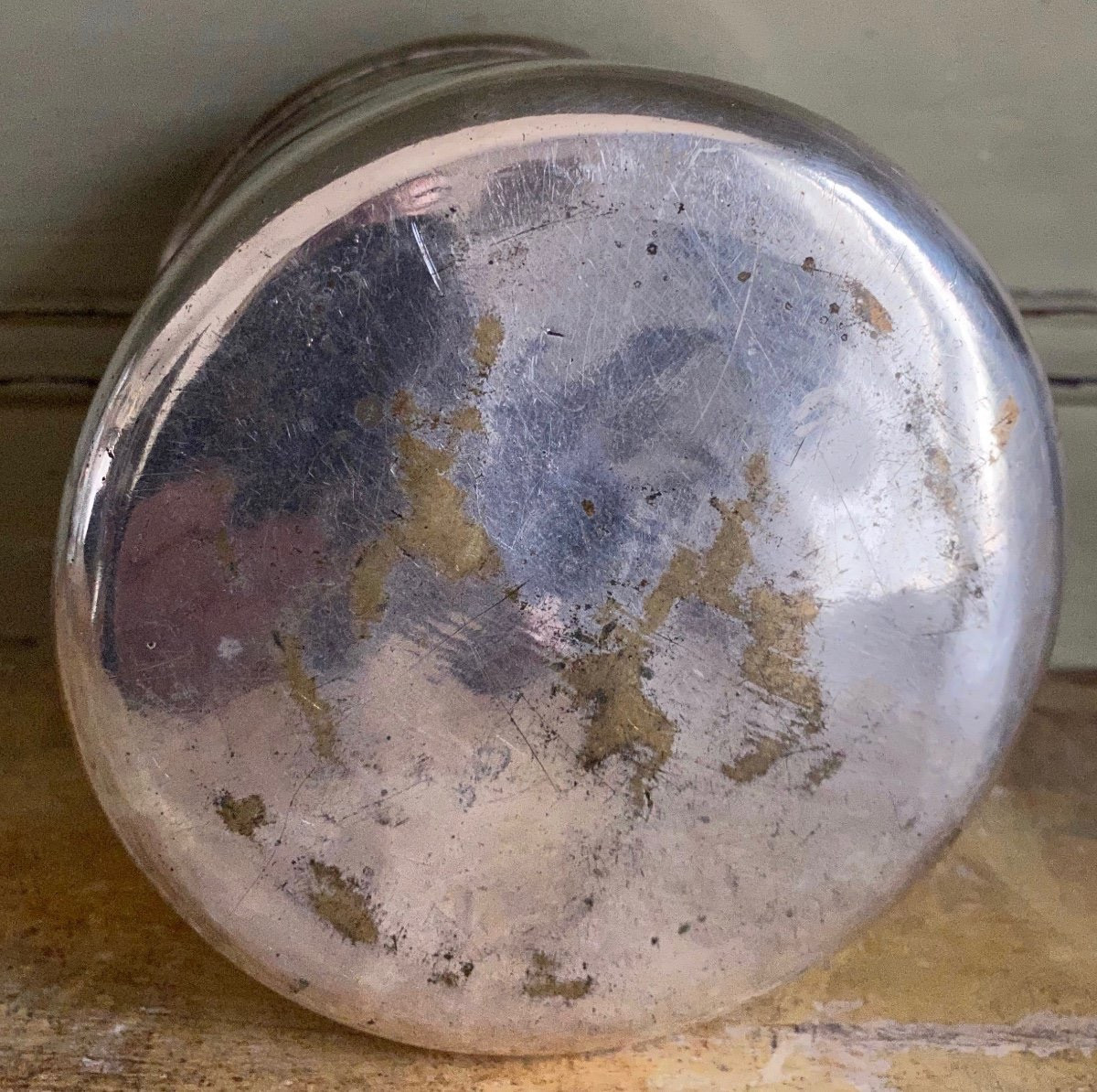 Bucket, Cooler, Plated Metal, Silver, Coat Of Arms, 18th Century-photo-3