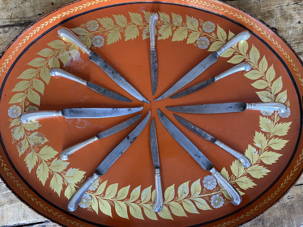 Knives, Silver, 18th Century