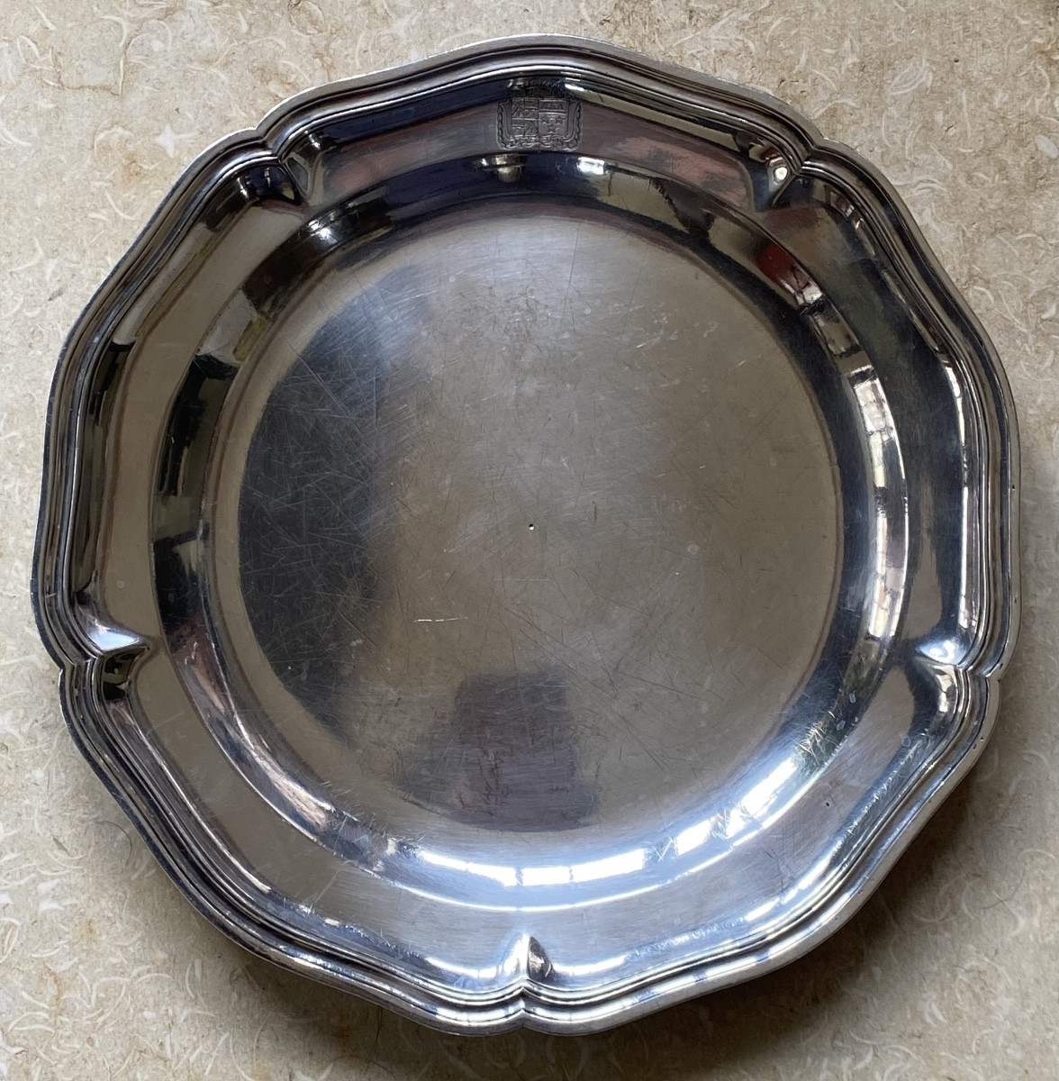 Lille, Plat, argent, armoiries, 1776-photo-2