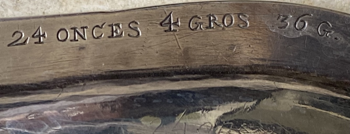 Lille, Plat, argent, armoiries, 1776-photo-3