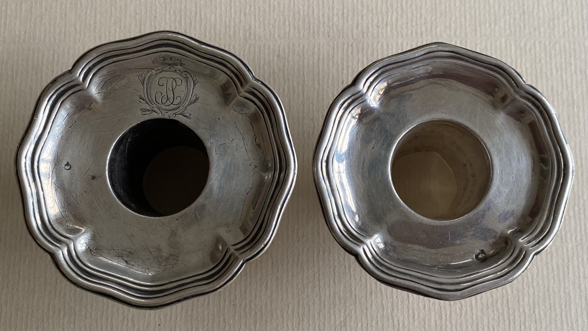 Bobèche, Silver, Paris, 1754-photo-4