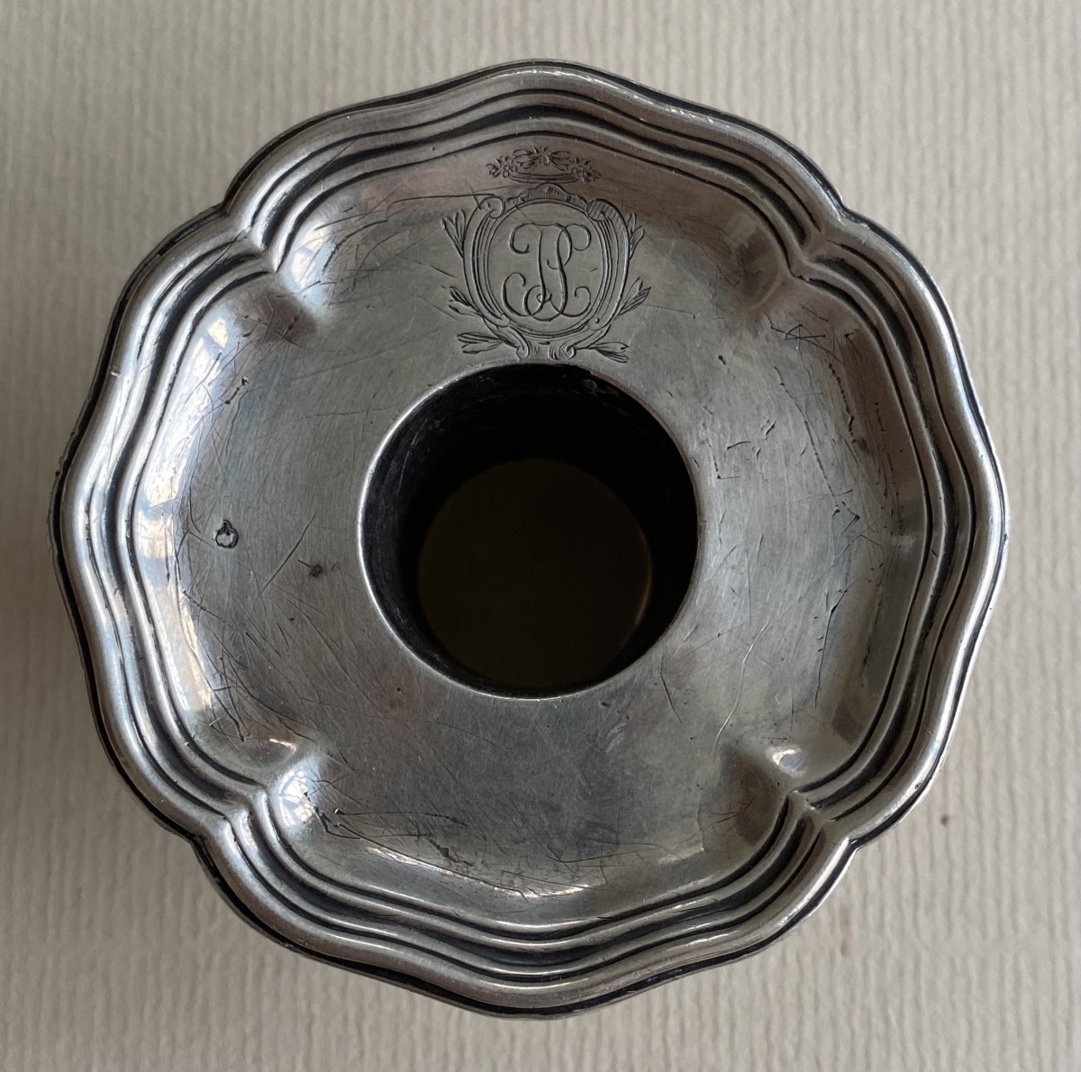 Bobèche, Silver, Paris, 1754