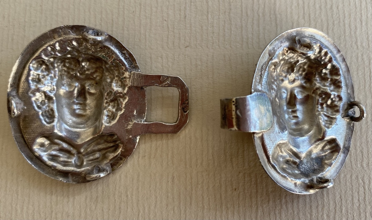 Bacchus, Boucle de cape, argent-photo-1