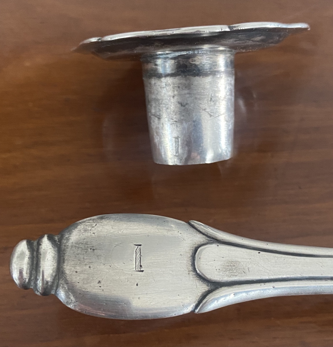 Perpignan, Hand Candlestick, Silver-photo-3