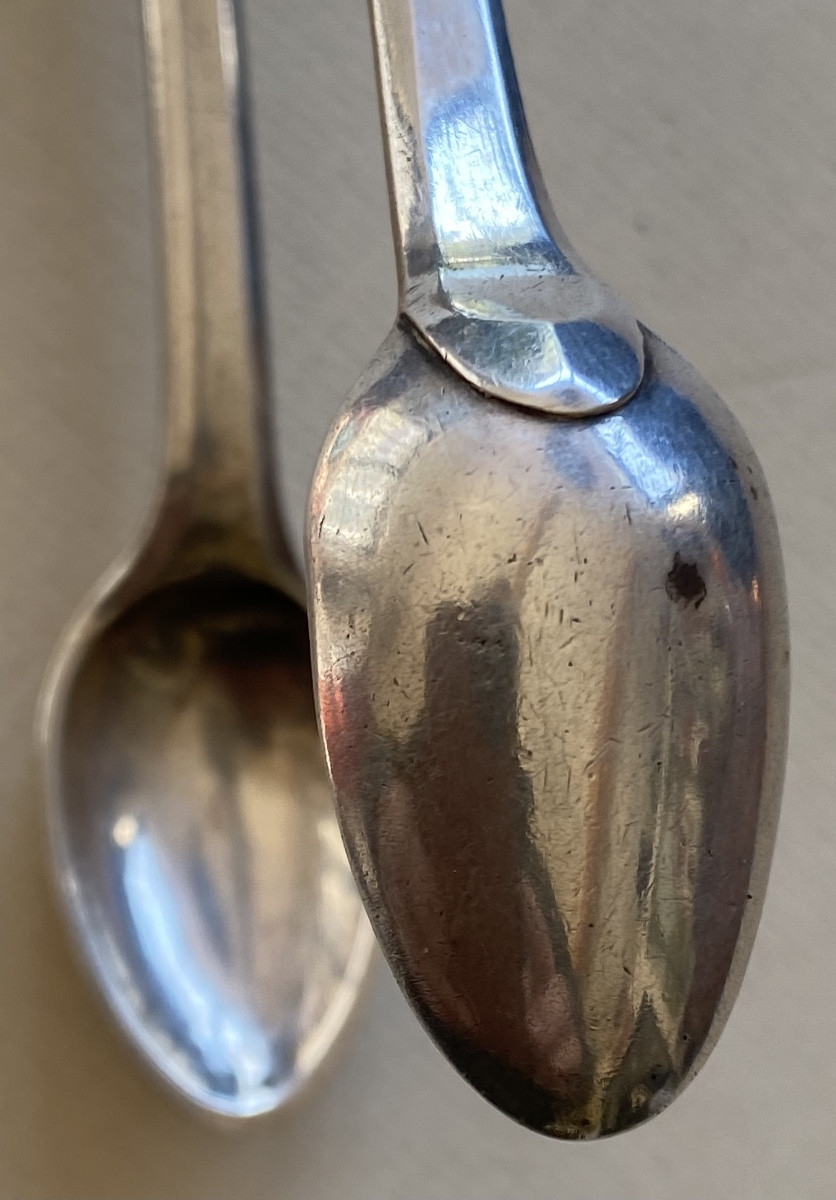 Rochefort, Pince à sucre, argent, 1739-photo-6