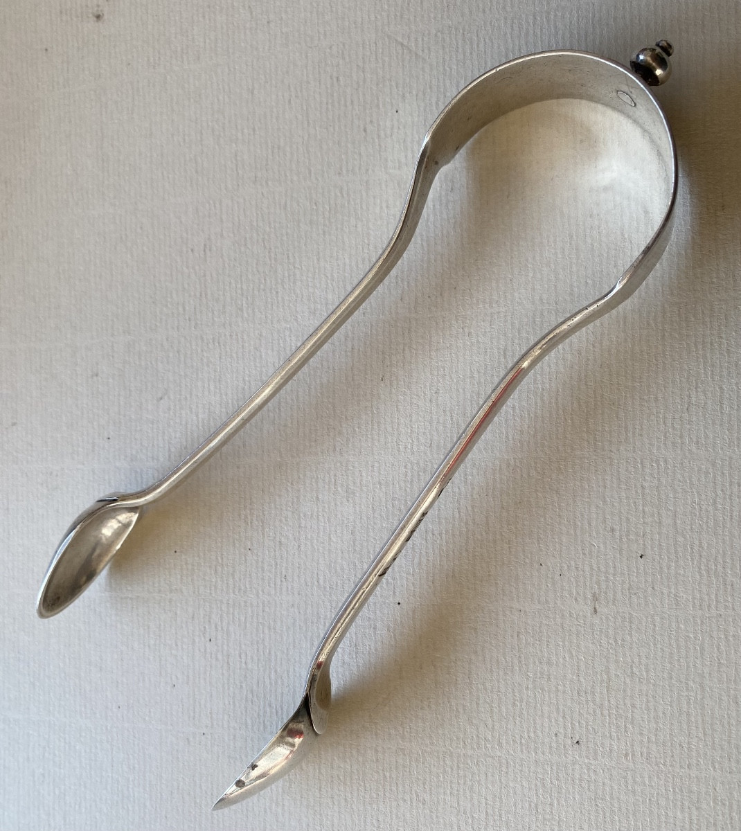 Rochefort, Pince à sucre, argent, 1739