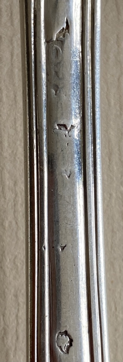 Couverts, Filets Coquilles, Argent, Paris 1752-photo-2