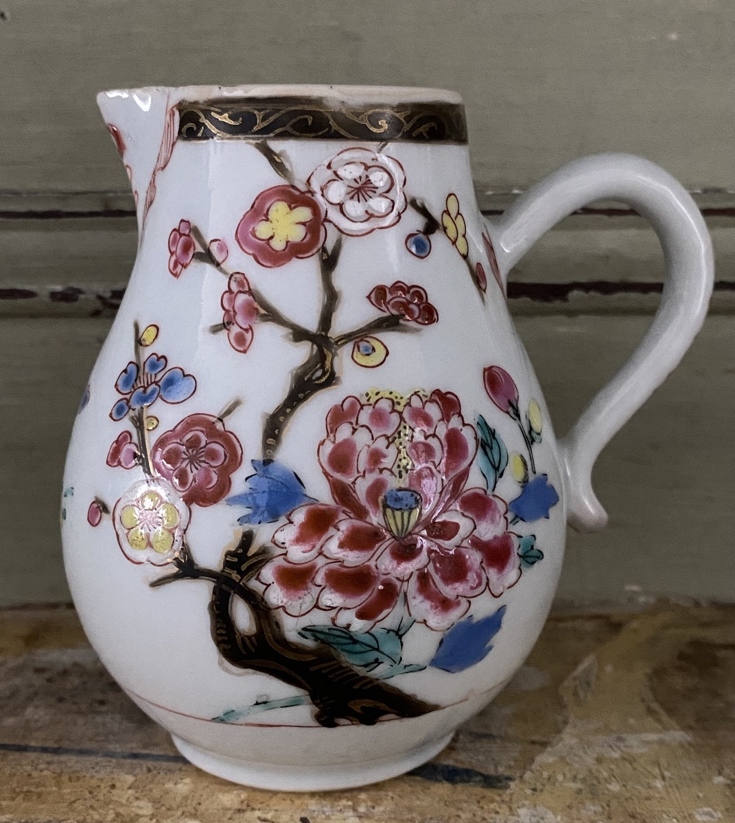 Compagnie Des Indes, Coffee Pot, Porcelain, China, Famille Rose-photo-1