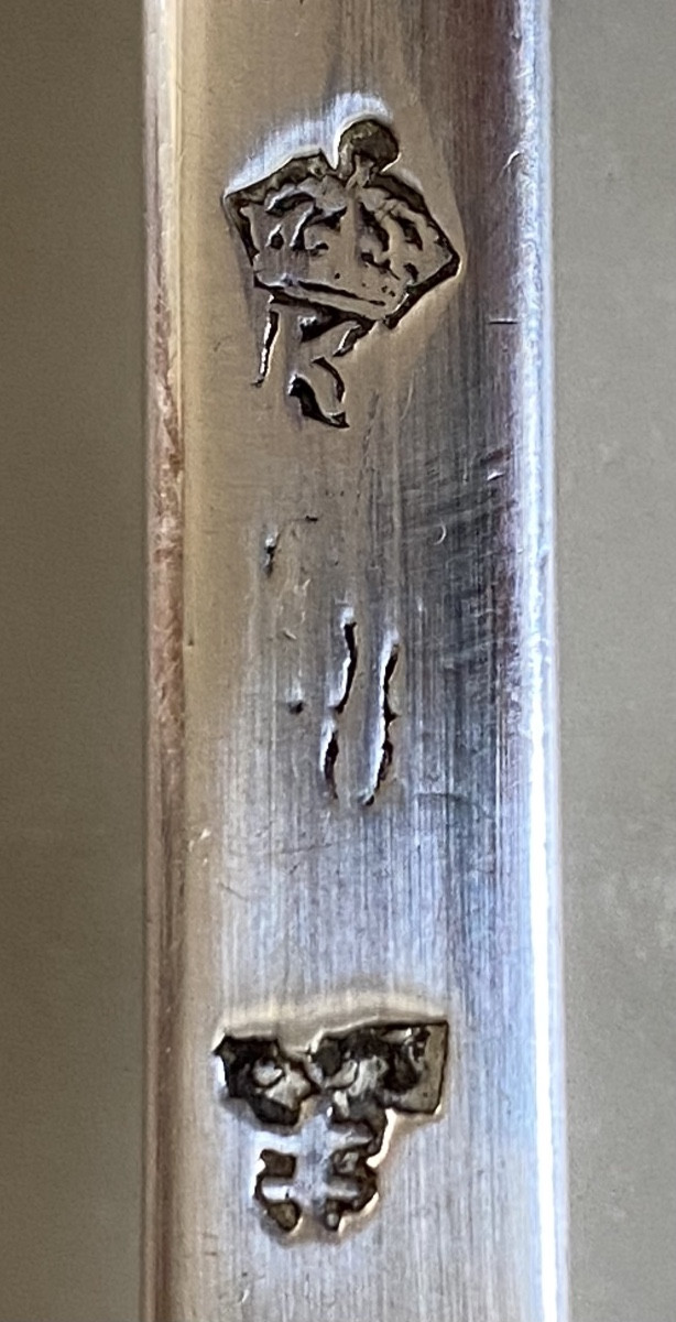 Saint Omer, Ladle, Silver, Lille 1751-photo-3