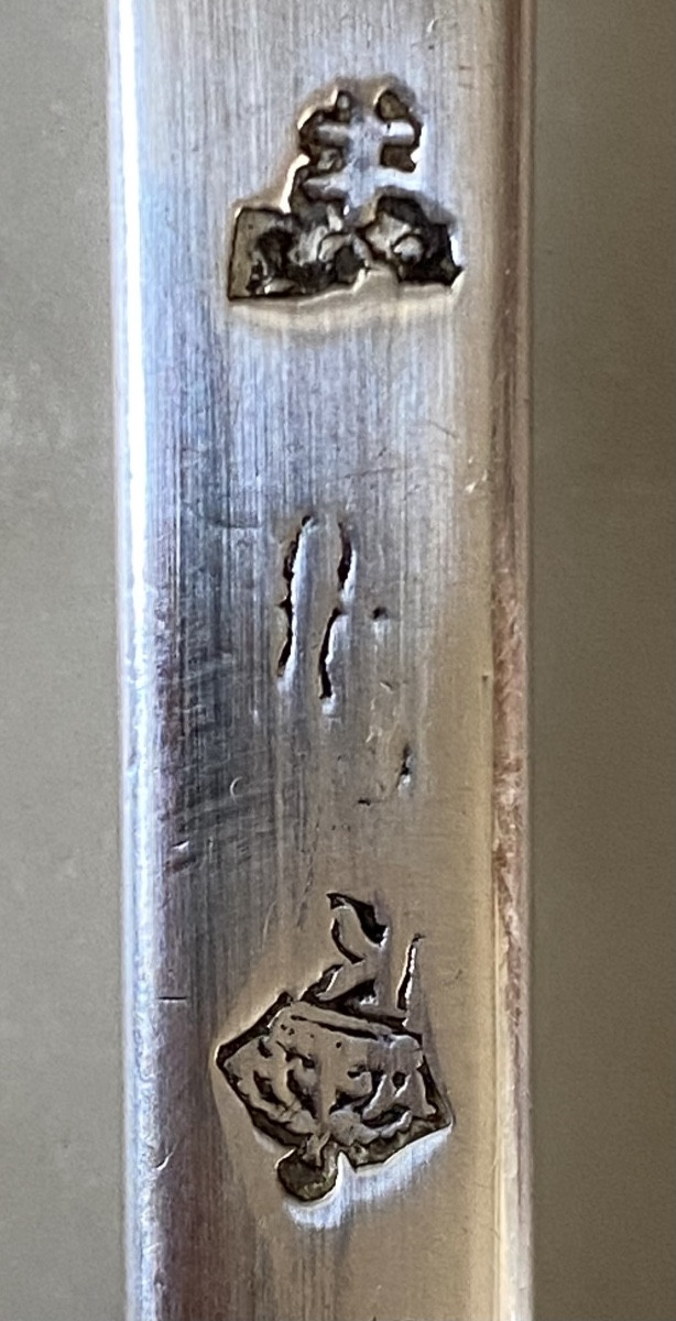Saint Omer, Ladle, Silver, Lille 1751-photo-4