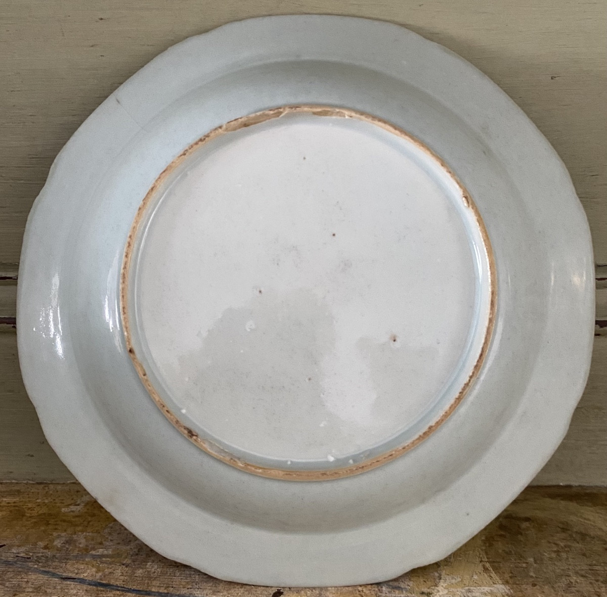 Compagnie Des Indes, Armorial Hollow Dish, Porcelain, 18th Century-photo-3