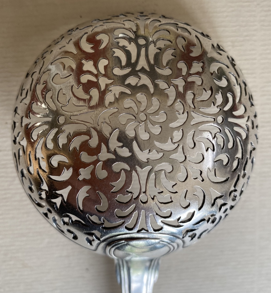 Sommé, Sprinkler, Sugar Spoon, Silver, Paris, 1773-photo-4