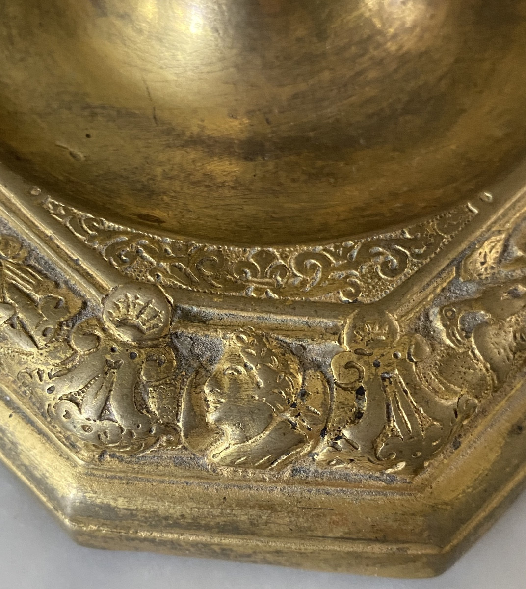 Torch, Candlestick, Gilt Bronze, Louis XIV-photo-6