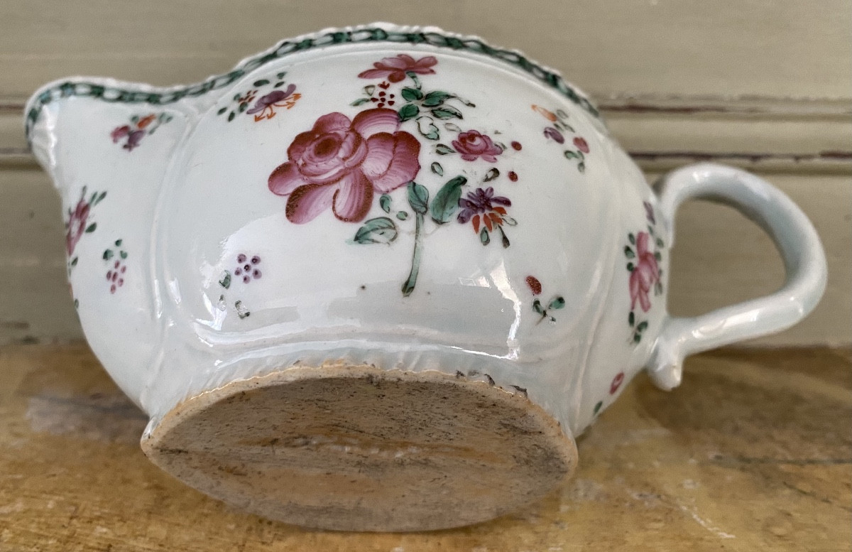 Chine, Saucière, porcelaine, famille verte-photo-3