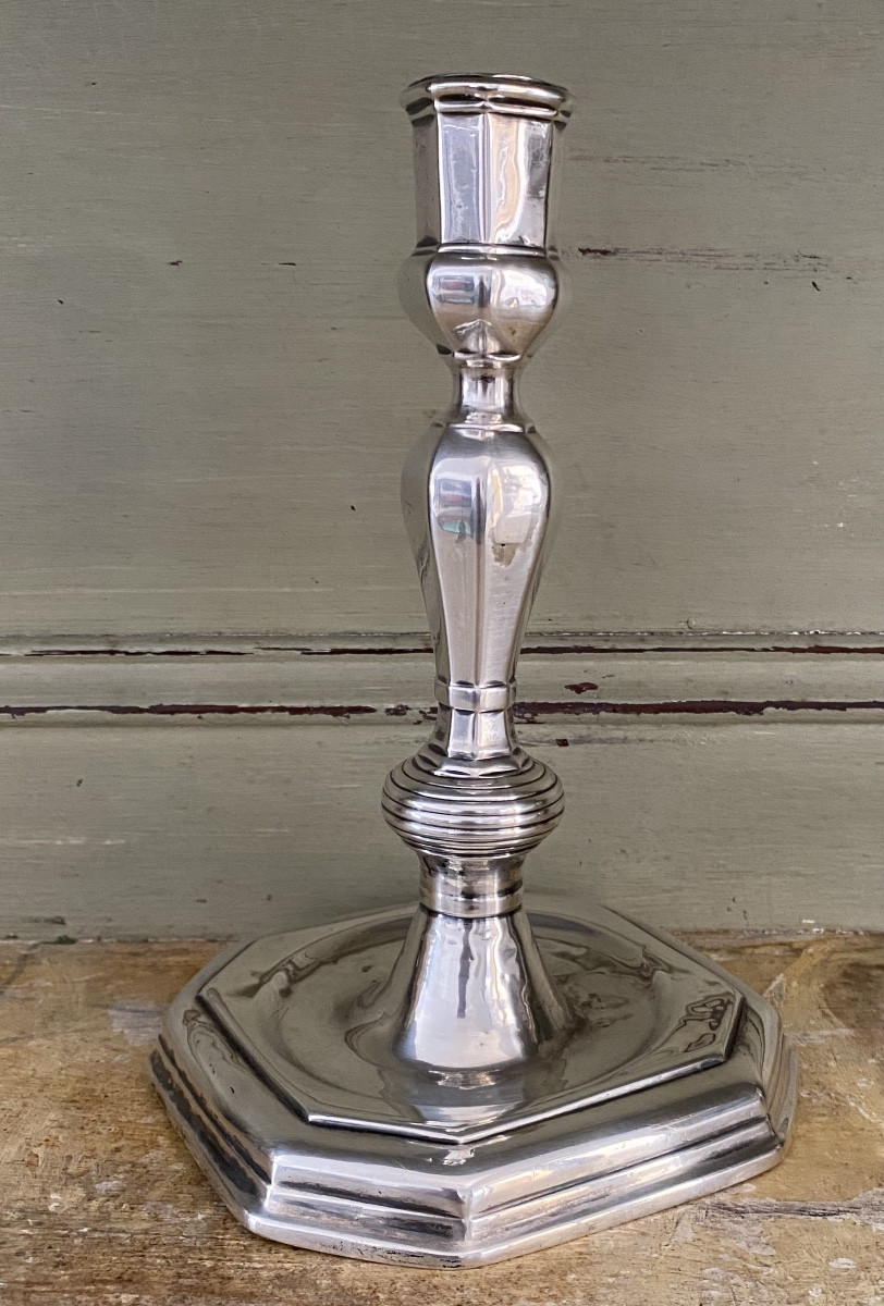 Flambeau, Bougeoir, Argent, Paris, 1702-photo-4