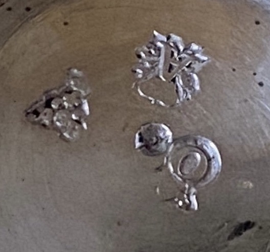 Antoine Plot, Timbale gravée, argent, Paris 1754-photo-3
