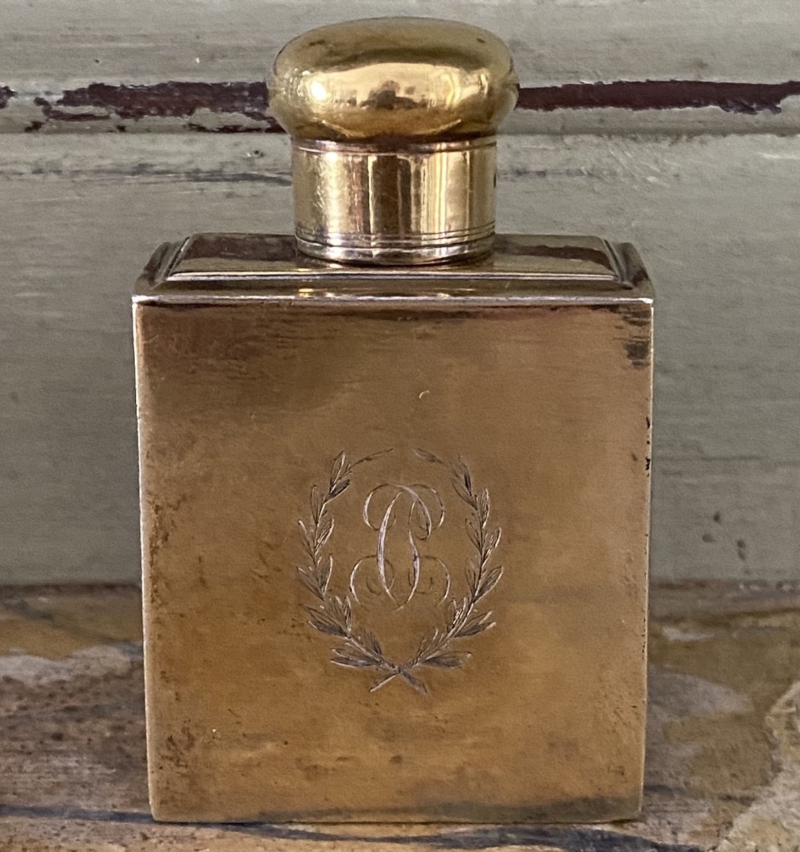 François Joubert, Tea Caddy, Vermeil, Silver Gilt-photo-5