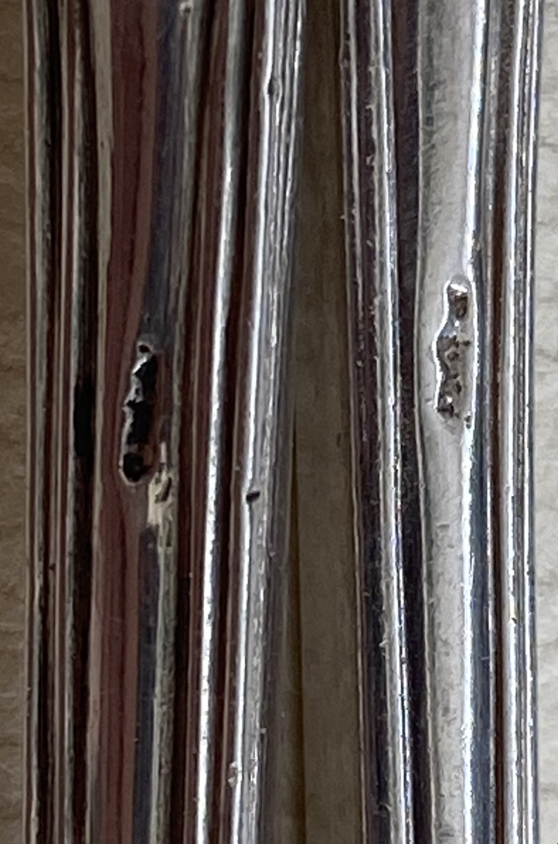 Bone Marrow Spoons, Bone Marrow Scoops, Salt Scoops, Silver-photo-3
