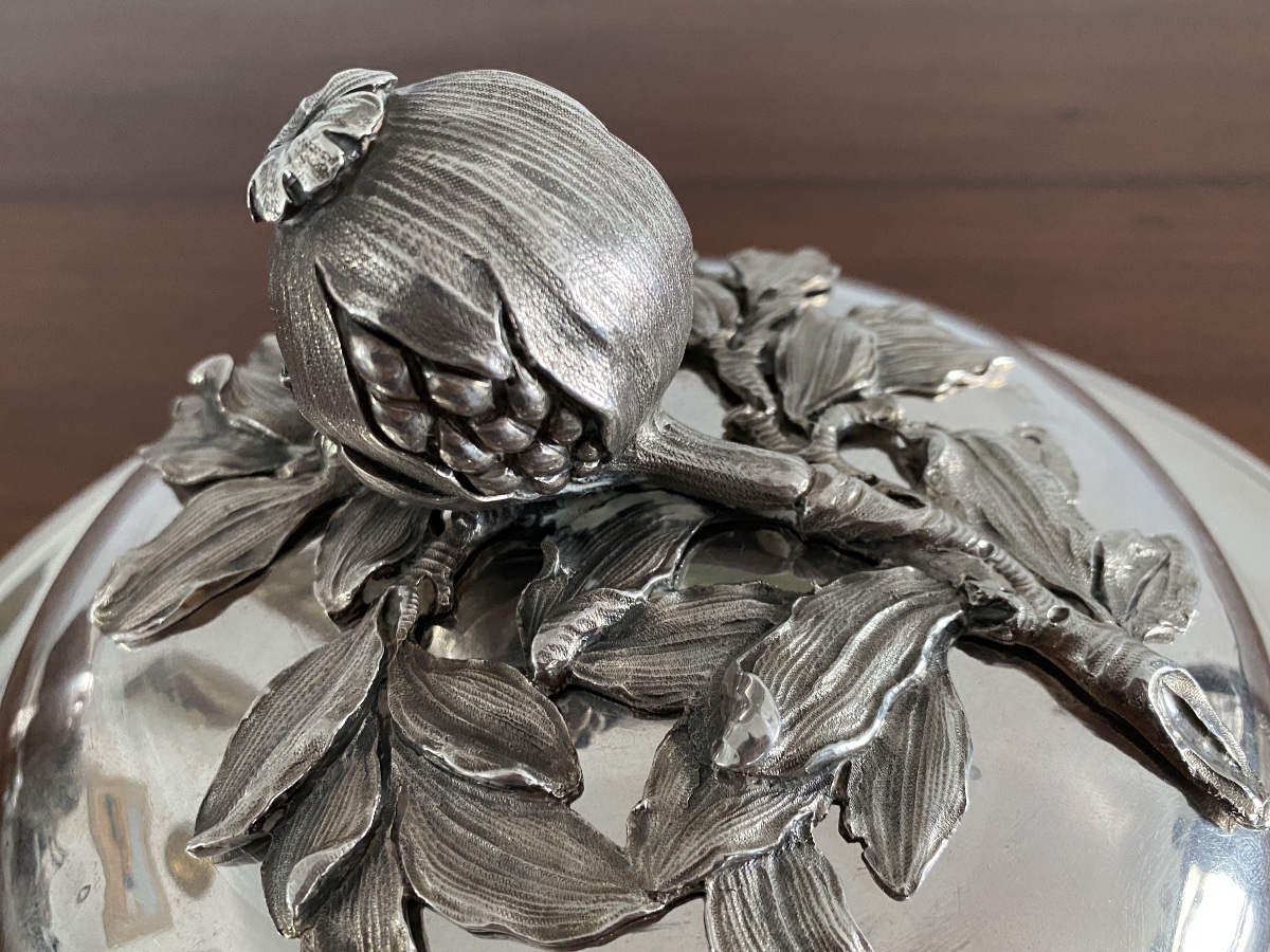 Pot à oille, soupière, argent, Paris 1787-photo-4